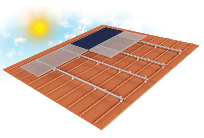 Konsolendachsysteme, die mit Sandwichpaneelen kompatibel sind