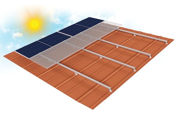 Bracket Roof Systems Compatible with Sandwich Panel