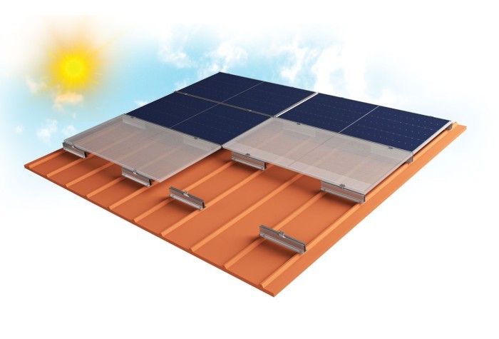 Sandwich-Trapezdachsysteme