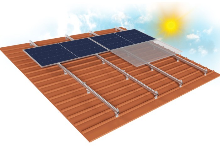 Bracket Roof Systems Compatible with Sandwich Panel